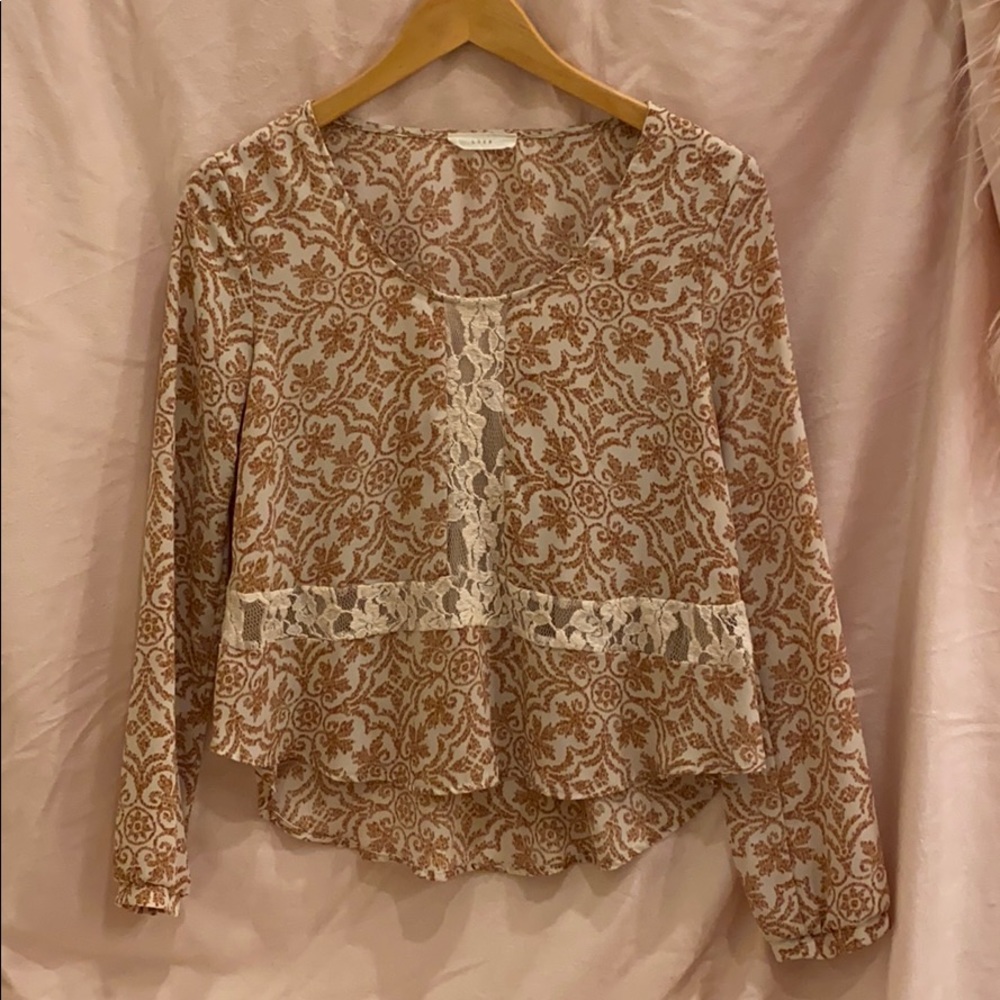 Lush Lacey Long Sleeve